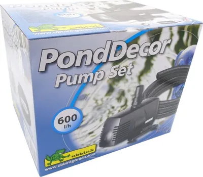 Produktbild von Ubbink Pump Set für Teichbrunnen SoArte Schwarz 1386290
