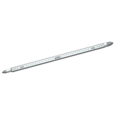 Produktbild von Wiha SYSTEM 6 Pozidriv Kombiklinge, 1 Stück(e), Pozidriv, PZ 1, PZ 2, Chrom-Vanadium-Stahl, PZ1 PZ2, 150 mm