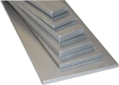Produktbild von Flachstahl verzinkt S235JR Länge 500mm (50cm)  40x5mm