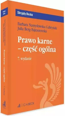 Obrázek produktu pro Prawo karne - część ogólna z testami online