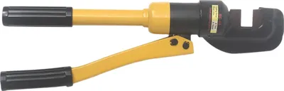 Immagine prodotto di Taglierina idraulica, forza di taglio 13 tonnellate, dimensione massima di taglio 22 mm, giallo