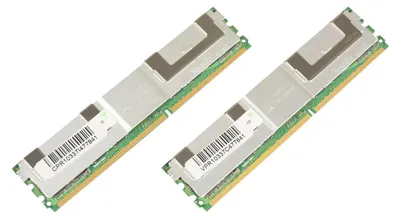 Produktbild von CoreParts MMH0043/8GB, 8 GB, 2 x 4 GB, DDR2, 667 MHz, Grün
