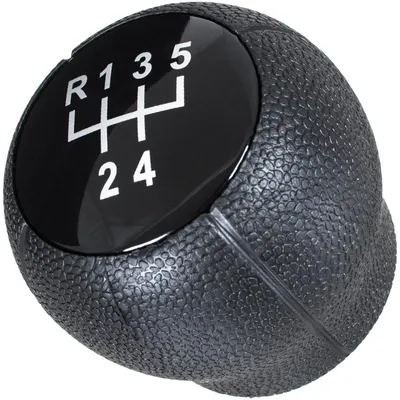 Immagine prodotto di Pomello del cambio nero lucido, 5 marce, per Opel Astra G H, Combo B C, Tigra B