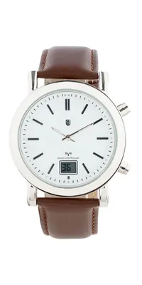 Produktbild von AURIOL® Herren Armbanduhr dunkelbraun