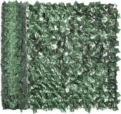 Immagine prodotto di Fortuna Lai Siepe frangivista Siepe artificiale per giardino terrazza decorazione murale Verde scuro 300x100cm Facile da pulire e resistente ai raggi UV
