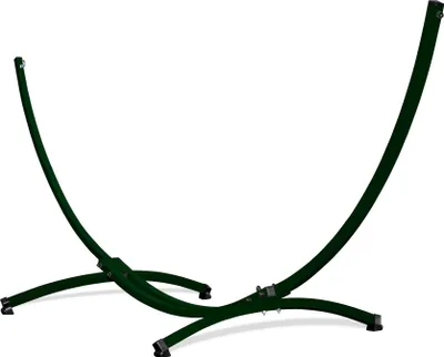 Produktbild von Potenza Gestell Outdoor Hängemattengestell XXL 365cm, 220kg I Grün Gestell für Hängematten, Rahmen aus Stahl wetterfest
