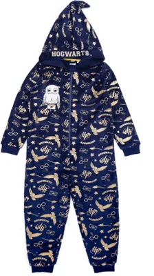 Image de Harry Potter - pyjama pour enfants NS6594 (164-170) (Bleu marine/or)