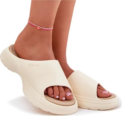 Produktbild von Damen Schaum Sandalen Big Star RR274A579 Beige 40