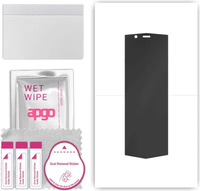 Produktbild von apgo Hydrogel Blickschutzfolie, Matt, kompatibel mit Cubot Pocket 3, Privacy Displayschutzfolie, Schutzfolie mit Positionierhilfe, Anti-Spy, kratzfest, einfache Montage