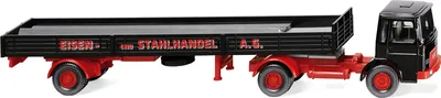 Produktbild von Wiking LKW MAN F8 Pritschen-SZ Eisen- und Stahlhandel A.G. 048803