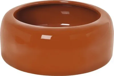 Zdjęcie produktu dla Ceramiczna miska do karmienia Karlie, brązowa, 500 ml