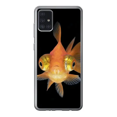 Produktbild von MuchoWow® Handyhülle Schutzhülle Hülle für Samsung Galaxy A52 5G Goldfisch - Meerestiere - Augen Silikon Softcase Handy Hülle - Umschlag