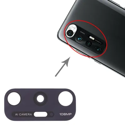 Immagine prodotto di Lente della fotocamera posteriore per Xiaomi Mi 10s Parte di ricambio Accessori di riparazione