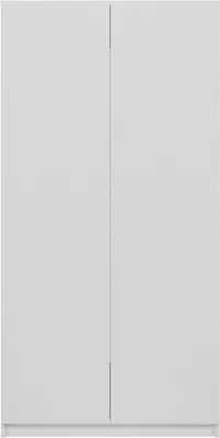 Produktbild von Topeshop SD-90 BIEL KPL, Weiß, Garderobe, 7 Regale, 2 Tür(en), Weiß