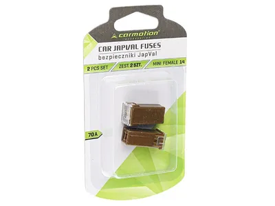 Zdjęcie produktu dla Bezpieczniki JAPVAL MINI FEMALE 14, 70A, 2 szt.