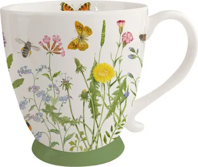 Produktbild von Isabelle Rose - Porzellan Tasse - Meadow / Blumen- Wiese, 430ml
