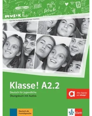 Zdjęcie produktu dla Klasse! A2.2. Übungsbuch mit Audios online