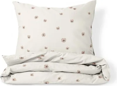 Produktbild von Petite Amélie Bettwäsche-Set – 140x200 cm – Baumwolle – Pansy