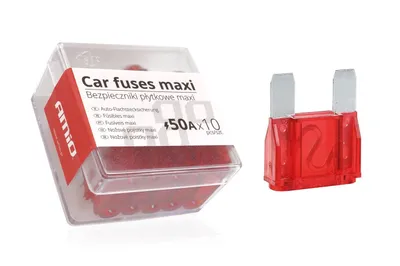 Obrázok produktu pre AMiO Autopoistky MAXI púzdro 10ks 50A