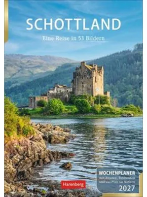 Obrázek produktu pro Schottland Wochenplaner 2027 - Eine Reise in 53 Bildern