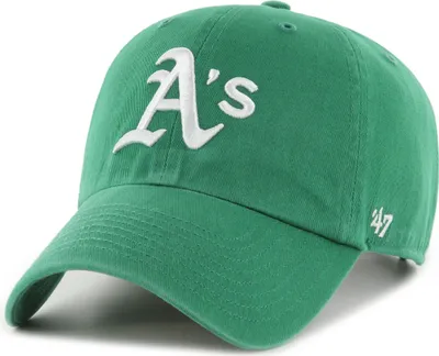 Obrázok produktu pre 47 Značka Strapback Cap - CLEAN UP Oakland Athletics kelly