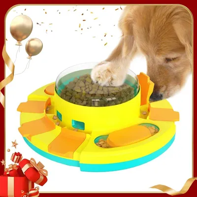Produktbild von Interaktives Hundespielzeug zur Förderung und Verbesserung der Intelligenz von kleinen, mittelgroßen und großen Hunden