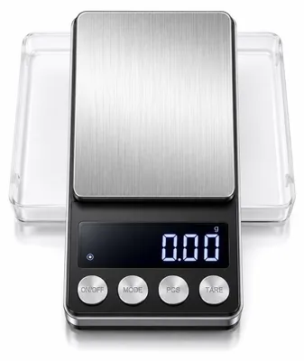 Produktbild von Digitale Feinwaage Taschenwaage 500 g 0,01 Waage Goldwaage Briefwaage Präzision