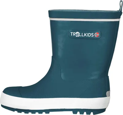 Produktbild von Trollkids Kids Lysefjord Rubber Boots Jungen Gummistiefel Türkis 471-326 Grösse 39