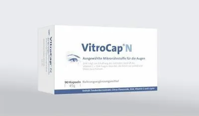 Produktbild von VitroCap N kapsle na degeneraci očního sklivce, 90 kapslí