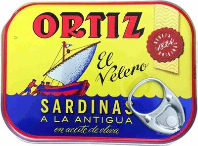 A tin of Ortiz sardines.