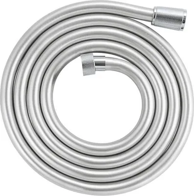 Obrázek produktu pro Sprchová hadice, GROHE VitalioFlex 27507001, délka 2 m, odolná proti zalomení a zkroucení, univerzální připojení, hladký povrch, chrom