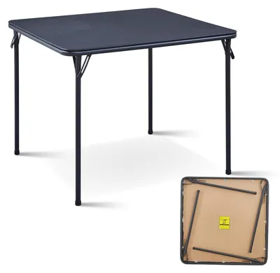 Image de Table pliante - Noir