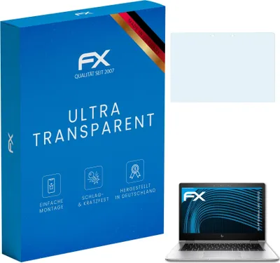 Produktbild von atFoliX 4054273383250, Laptop Bildschirmschutz, Transparent, HP, EliteBook x360 1030G2, Klare Bildschirmschutzfolie, Kratzresistent