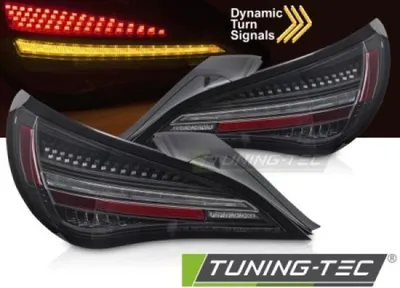 Zdjęcie produktu dla Pełne tylne światła LED do Mercedes Benz CLA C117 rok 13-19 czarne