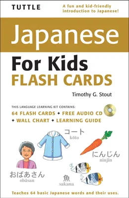 Produktbild von Tuttle Japanese for Kids Flash Cards Kit