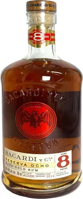 Immagine prodotto di Bacardi 8 Años RESERVA OCHO Rare Gold Rum 40% Vol. 0,7l