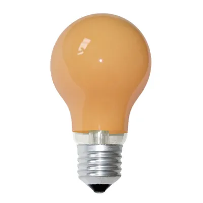 Produktbild von Merkur Glühbirne 15W E27 240V Orange Glühlampe 15 Watt A60 bunt dimmbar