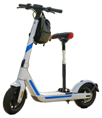 Produktbild von Elektrischer Zweiradfahrzeug-Sitz, Höhenbereich 40-60 cm, Sattelhöhe 26*16 cm, Dicke 9-10 cm, Breite 14-15,2 cm, Nettogewicht 1,6 kg