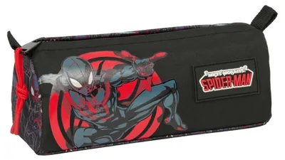 Immagine prodotto di Safta Miles Morales, astuccio 21x8x7 cm, colore nero. Marca: Mann. Colore: nero. Taglia unica