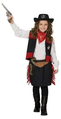 Produktbild von RUBIES - Kinderkostüm Cowgirl 3 tlg. 104