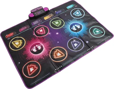 Obrázek produktu pro Elektronická taneční podložka s integrovanou hudbou, interaktivní gamepad pro dva hráče pro domácí použití