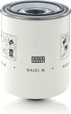 Produktbild von Original MANN-FILTER Filter Arbeitshydraulik W 1374/9