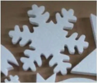 Zdjęcie produktu dla śnieżynka 5szt.  styropianowa 30/2cm | 467