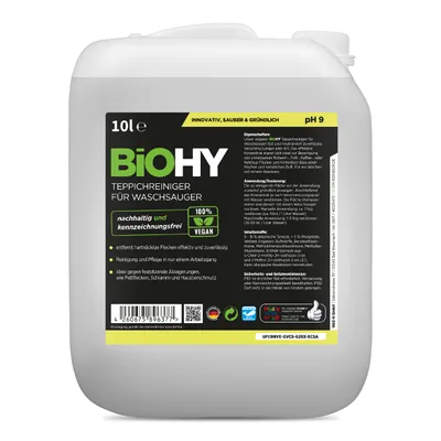 Produktbild von AUSLAUF! BiOHY Teppichreiniger für Waschsauger 10L 10003037010