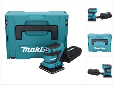 Produktbild von Makita DBO 480 ZJ Akku Schwingschleifer 18 V 112 x 102 mm + Makpac - ohne Akku, ohne Ladegerät