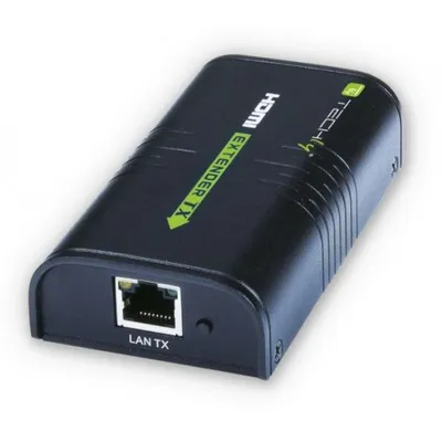 Produktbild von Techly IDATA EXTIP-373RA, 1920 x 1080 Pixel, AV-Receiver, 120 m, Schwarz, HDCP