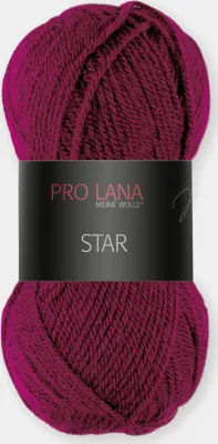 Produktbild von Pro Lana Star 50g (32) bordeaux
