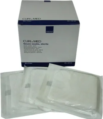 Produktbild von Abena Curi-Med Sterile Mullkompressen (10 cm x 10 cm)