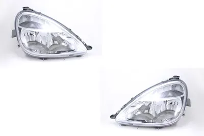 Zdjęcie produktu dla Johns, reflektory halogenowe HSW pasujące do Mercedes W168 A-Class 01-04 H7 H4 zestaw L R 1688201761 A1688201761 1688201861 A1688201861