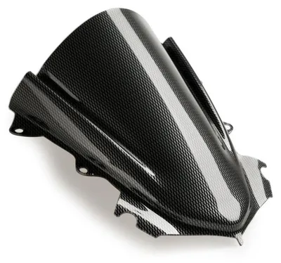 Produktbild von Windschild Puig Z-Racing-Scheibe 330 x 310 mm mit ABE für Yamaha YZF-R125 Bj. 2019 - 2022